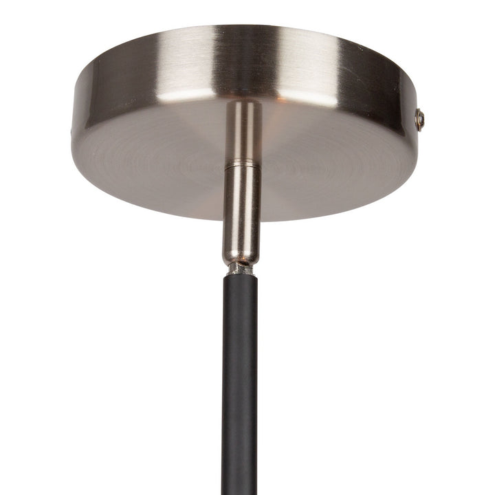 Artcraft Canada - AC11252NB - Six Light Pendant - Truro - Black & Brushed Nickel