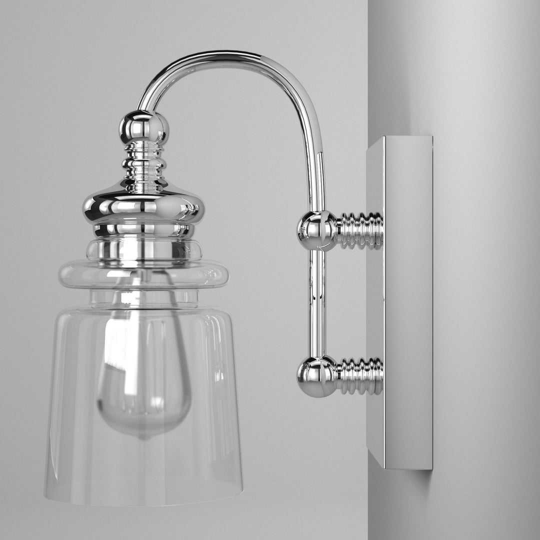 Artcraft Canada - AC11591PN - One Light Wall Sconce - Castara - Polished Nickel