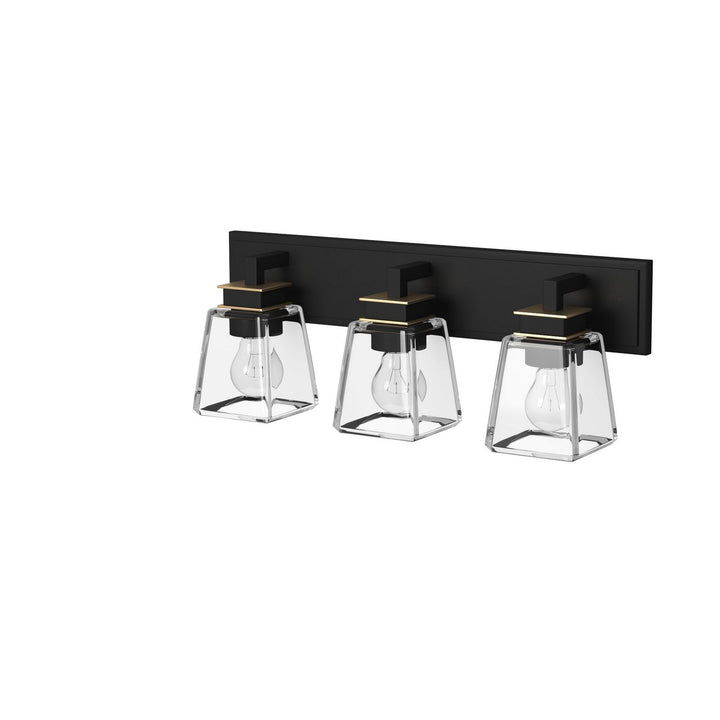 Artcraft Canada - AC11613VB - Three Light Wall Sconce - Eastwood - Black & Brass