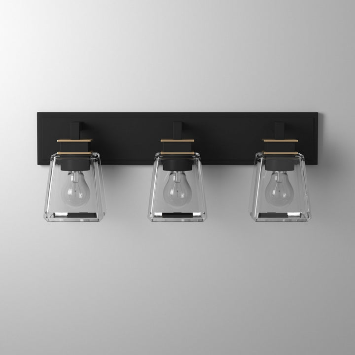 Artcraft Canada - AC11613VB - Three Light Wall Sconce - Eastwood - Black & Brass