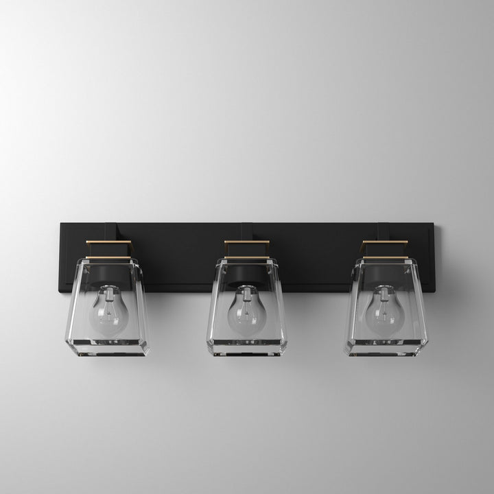 Artcraft Canada - AC11613VB - Three Light Wall Sconce - Eastwood - Black & Brass