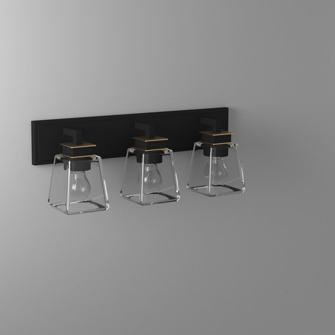 Artcraft Canada - AC11613VB - Three Light Wall Sconce - Eastwood - Black & Brass
