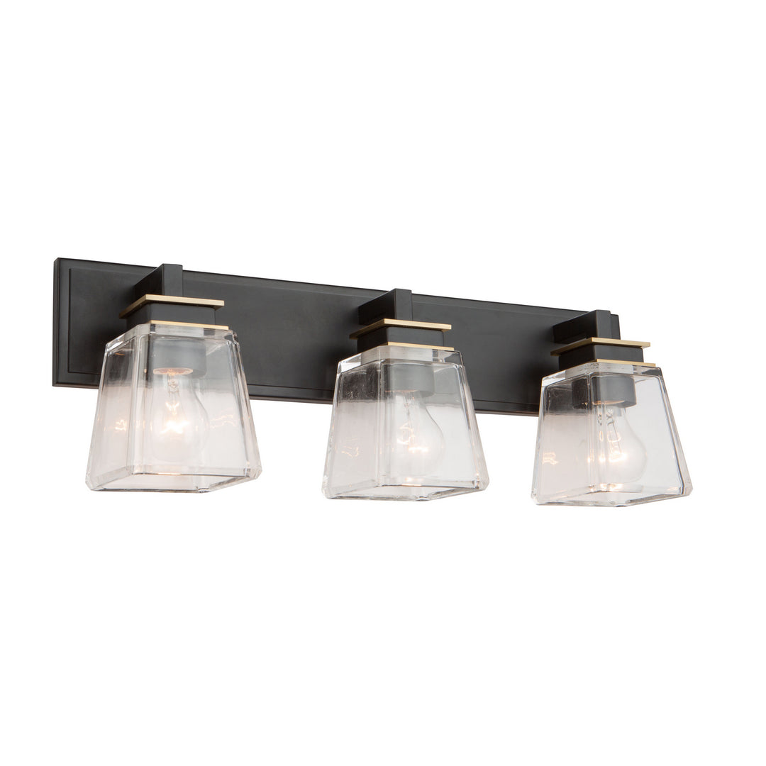 Artcraft Canada - AC11613VB - Three Light Wall Sconce - Eastwood - Black & Brass