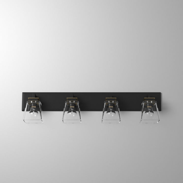 Artcraft Canada - AC11614VB - Four Light Wall Mount - Eastwood - Black & Brass