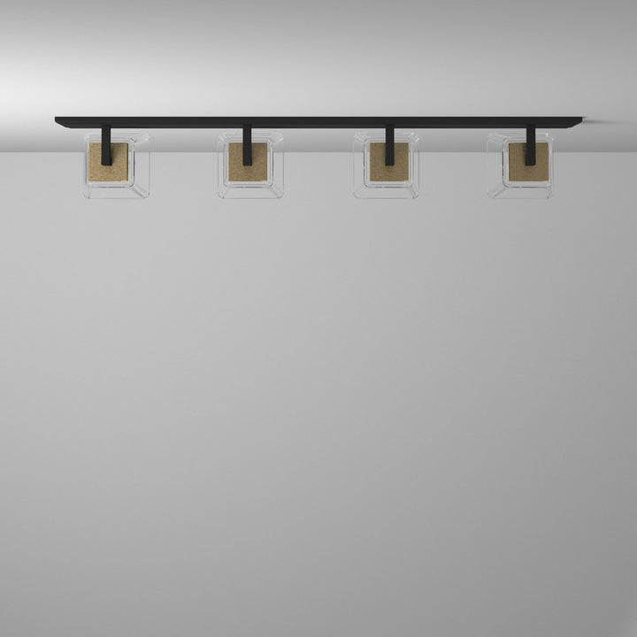 Artcraft Canada - AC11614VB - Four Light Wall Mount - Eastwood - Black & Brass