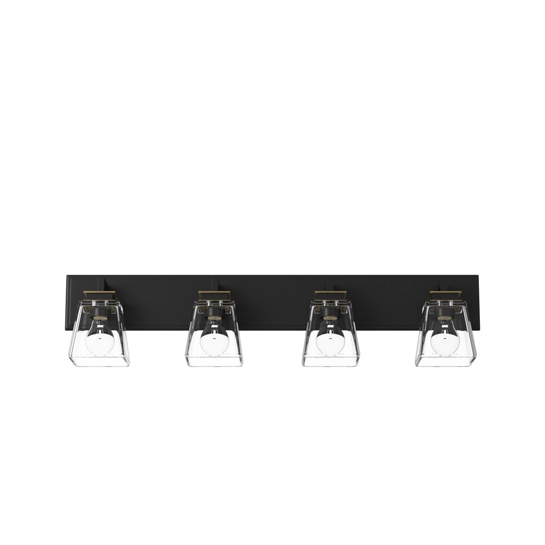 Artcraft Canada - AC11614VB - Four Light Wall Mount - Eastwood - Black & Brass