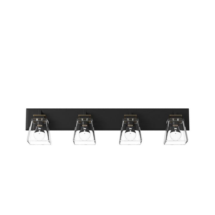 Artcraft Canada - AC11614VB - Four Light Wall Mount - Eastwood - Black & Brass