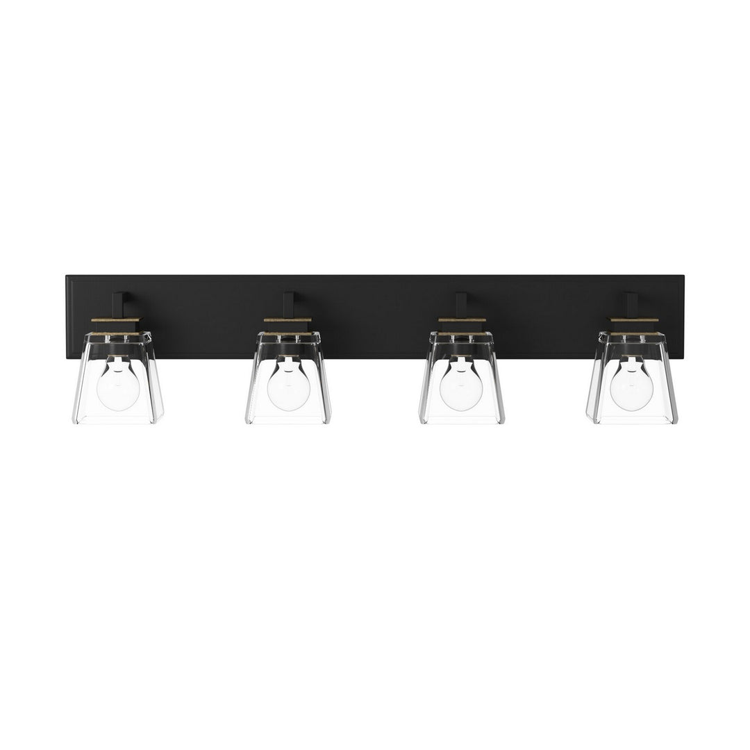 Artcraft Canada - AC11614VB - Four Light Wall Mount - Eastwood - Black & Brass