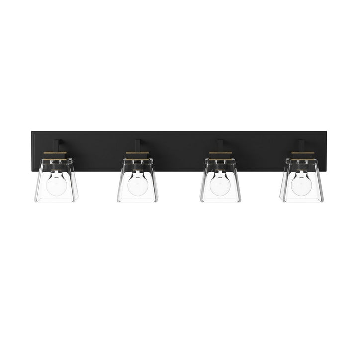 Artcraft Canada - AC11614VB - Four Light Wall Mount - Eastwood - Black & Brass