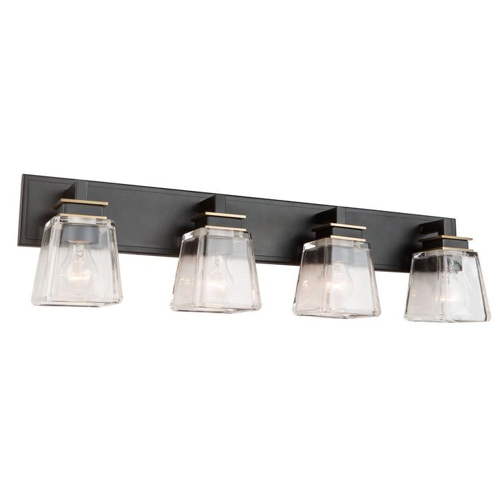Artcraft Canada - AC11614VB - Four Light Wall Mount - Eastwood - Black & Brass