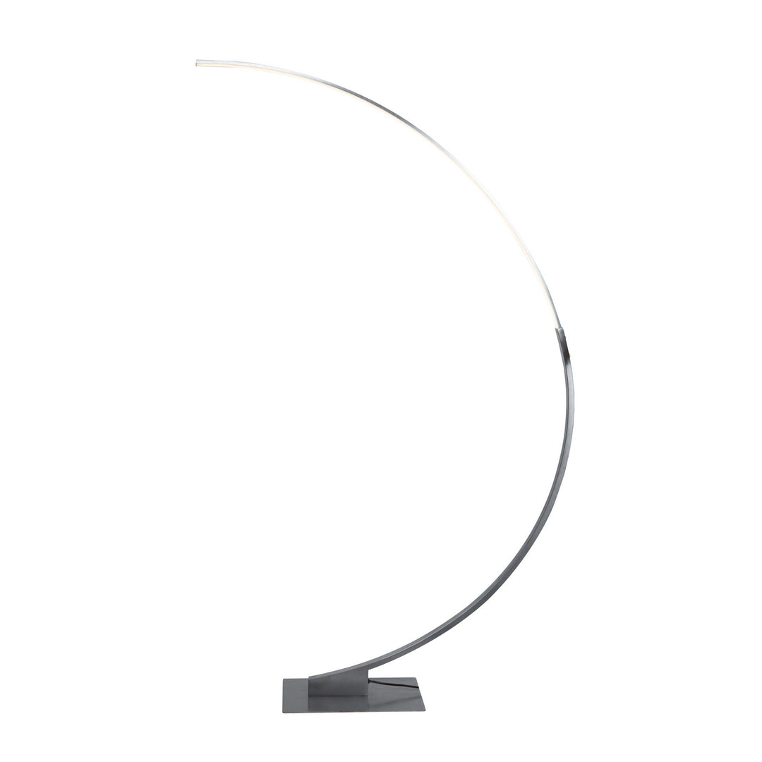 Cortina LED Floor Lamp in Brushed Grey - available from The Lighting Shoppe, trusted by Canadian homeowners