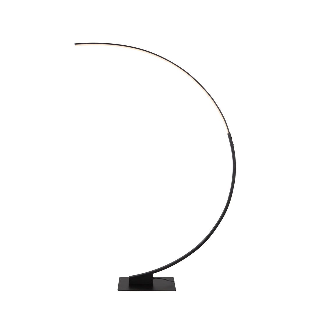 Cortina LED Floor Lamp in Matte Black - available from The Lighting Shoppe, trusted by Canadian homeowners