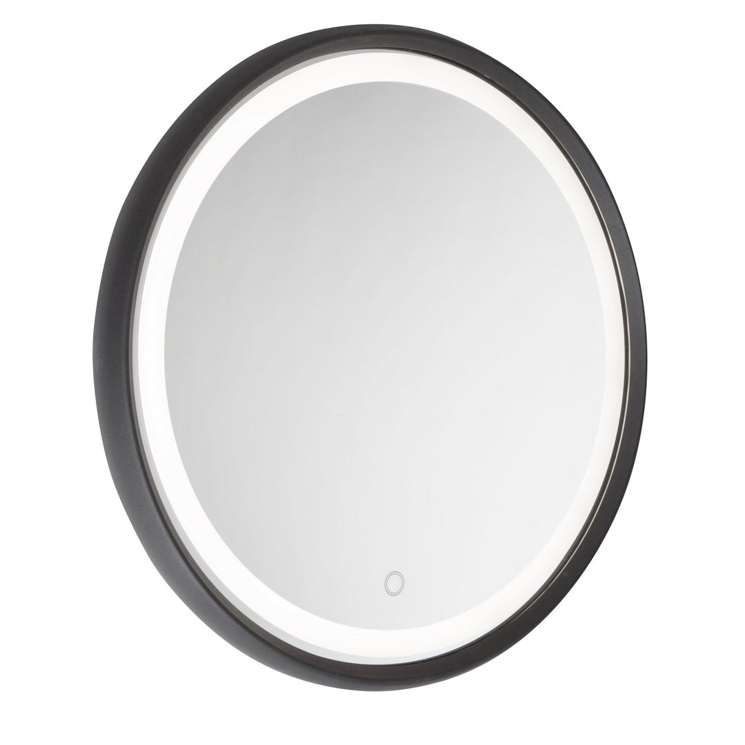 Reflections LED Mirror in Matte Black - available from The Lighting Shoppe, trusted by Canadian homeowners
