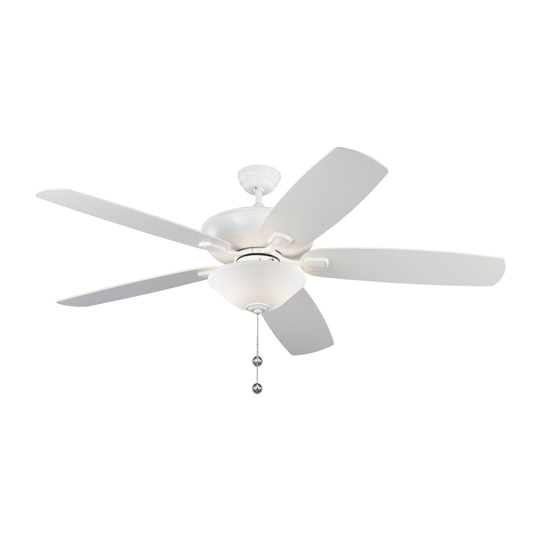 Colony 60" Ceiling Fan in Matte White - available from The Lighting Shoppe, trusted by Canadian homeowners