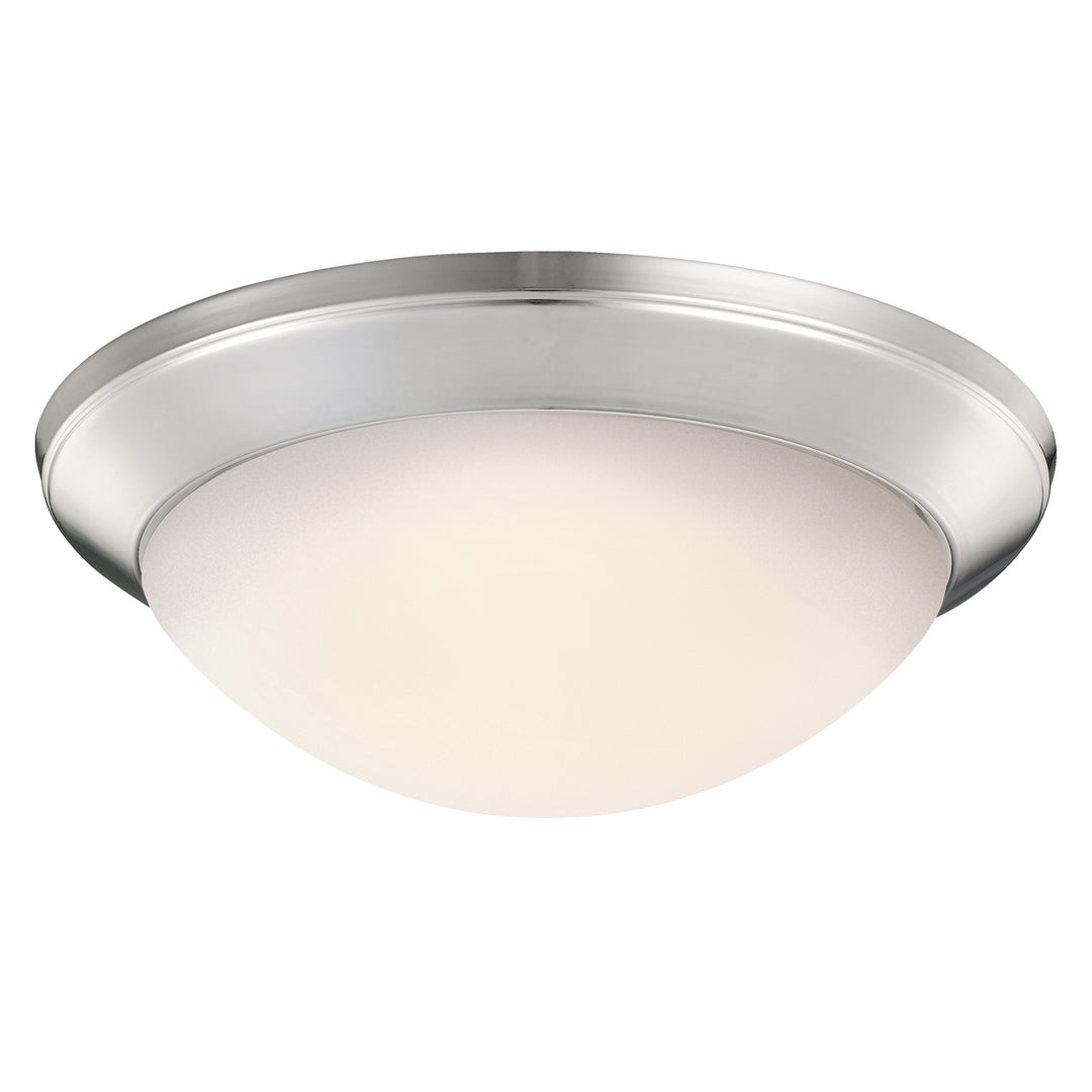 Kichler Canada - 8881NI - One Light Flush Mount - Ceiling Space - Brushed Nickel