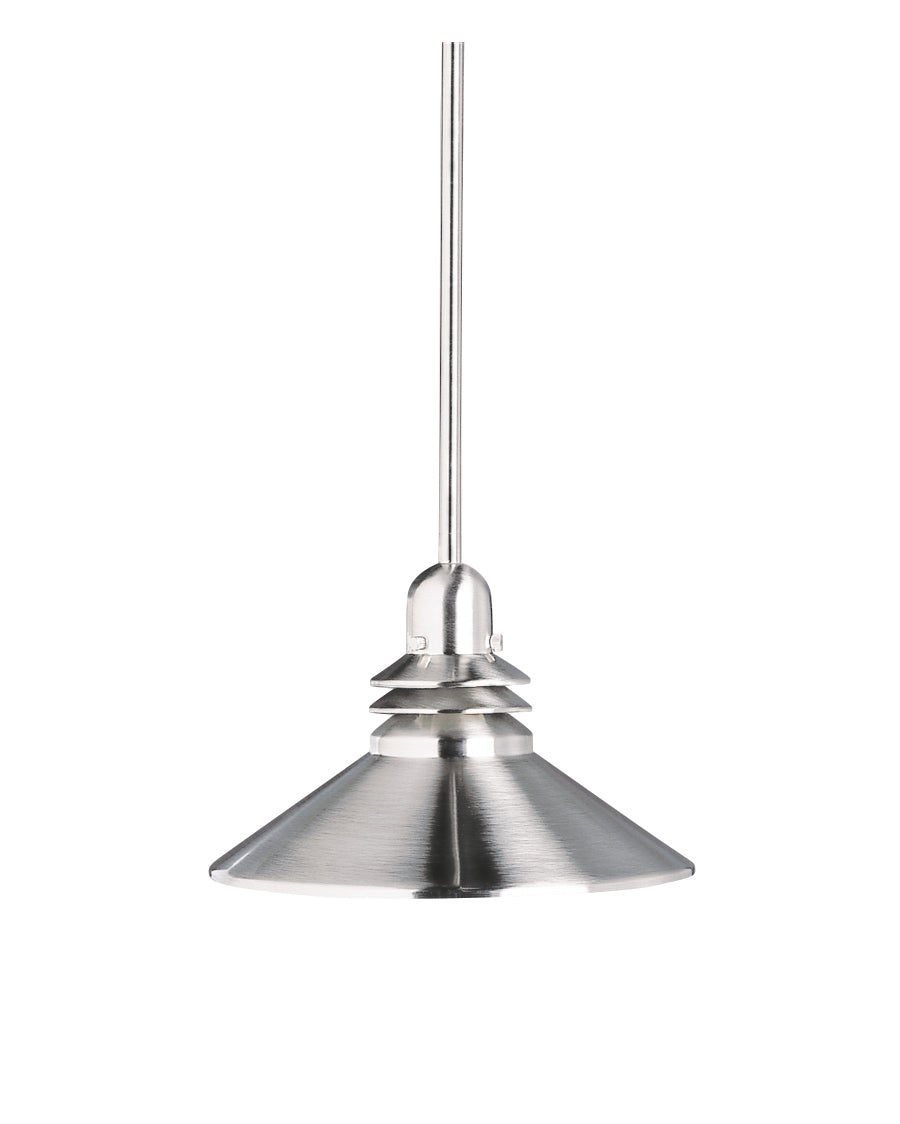 Kichler Canada - 2714NI - One Light Mini Pendant - Grenoble - Brushed Nickel