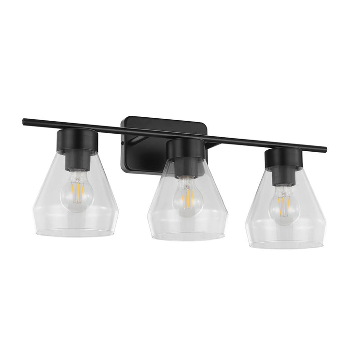 Eglo Canada - 204094A - Three Light Bath/Vanity - Cantare - Matte Black