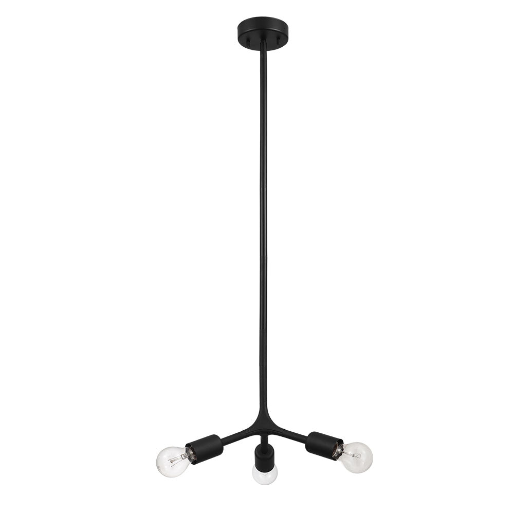 Eglo Canada - 204293A - Three Light Ceiling Mount - Bocadella - Black