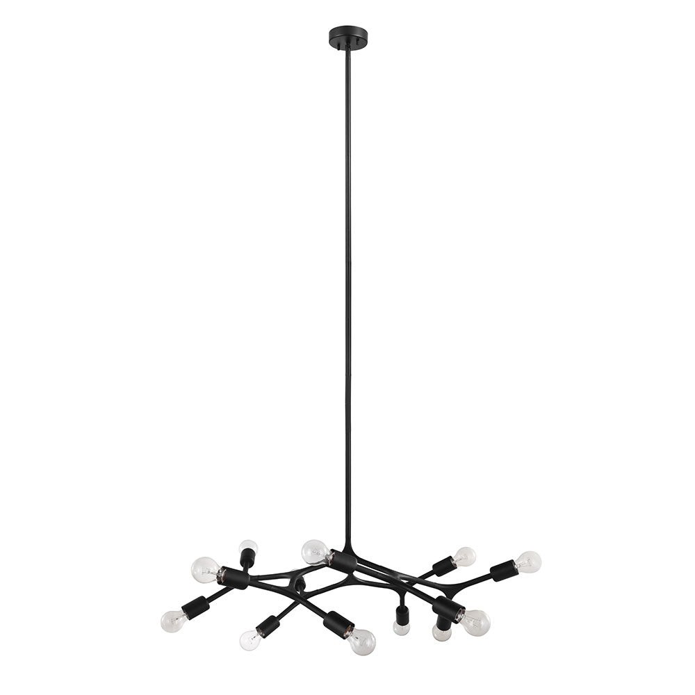 Eglo Canada - 204295A - 12 Light Pendant - Bocadella - Black
