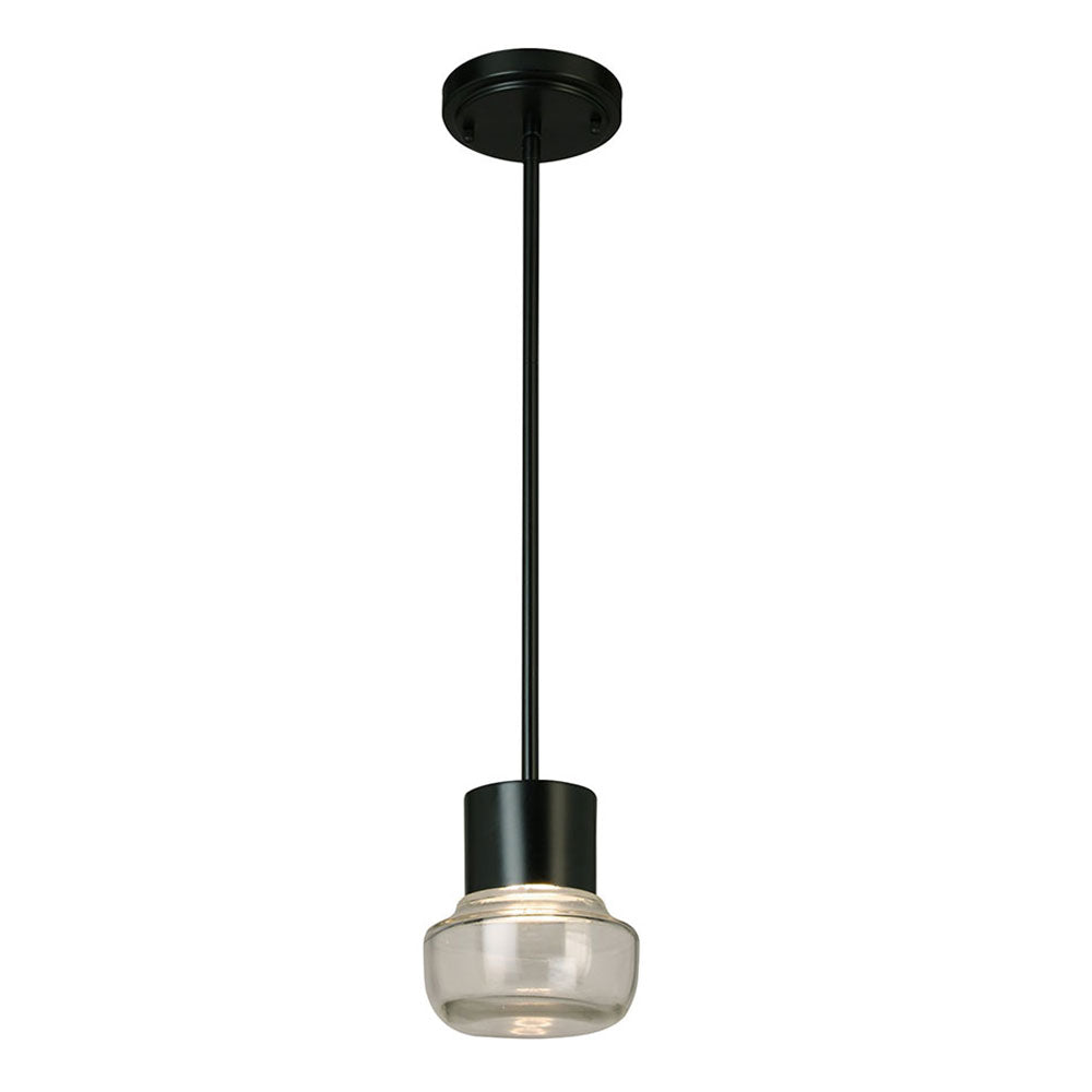 Belby LED Pendant in Black Eglo Canada