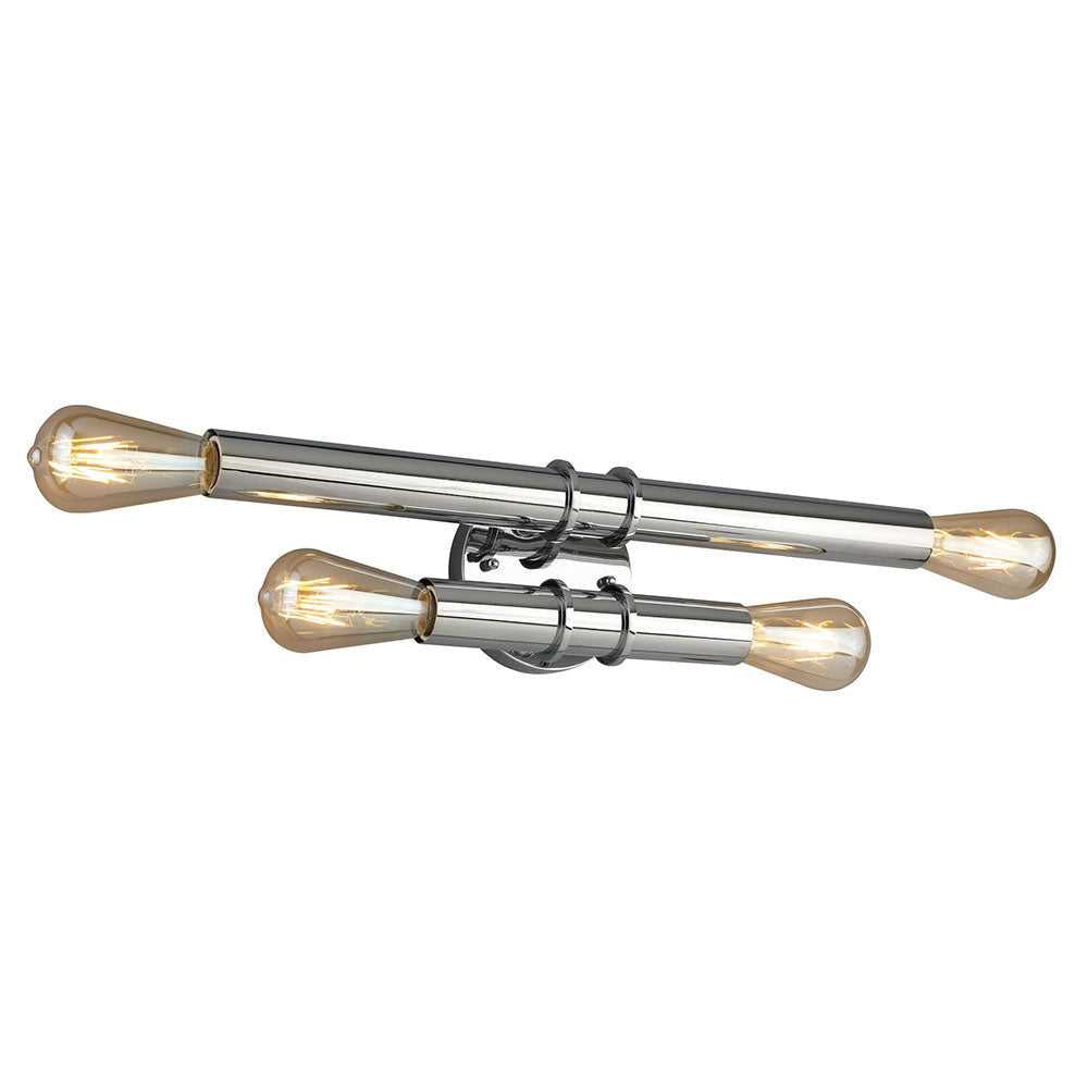 Drucker Four Light Bath/Vanity in Chrome Eglo Canada