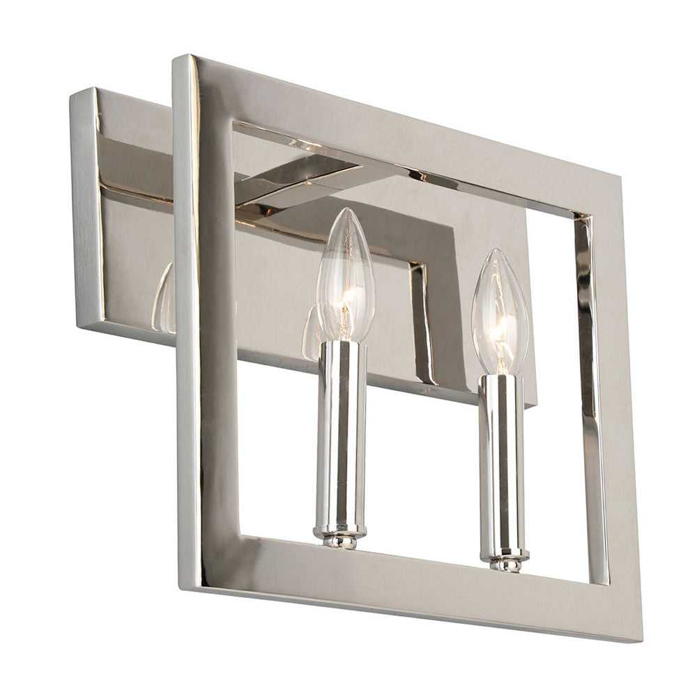 Jordan Two Light Bath/Vanity in Satin Nickel Eglo Canada