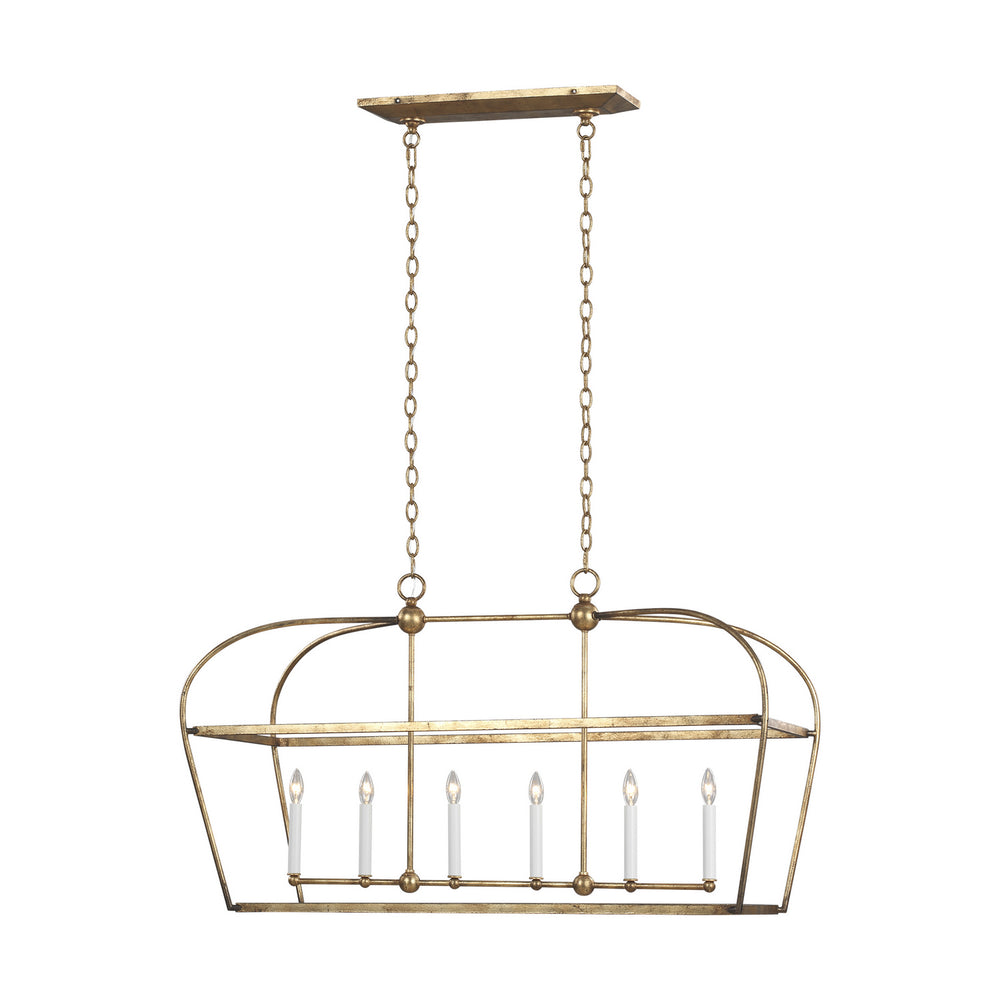 Visual Comfort Studio Canada - CC1216ADB - Six Light Chandelier - Stonington - Antique Gild