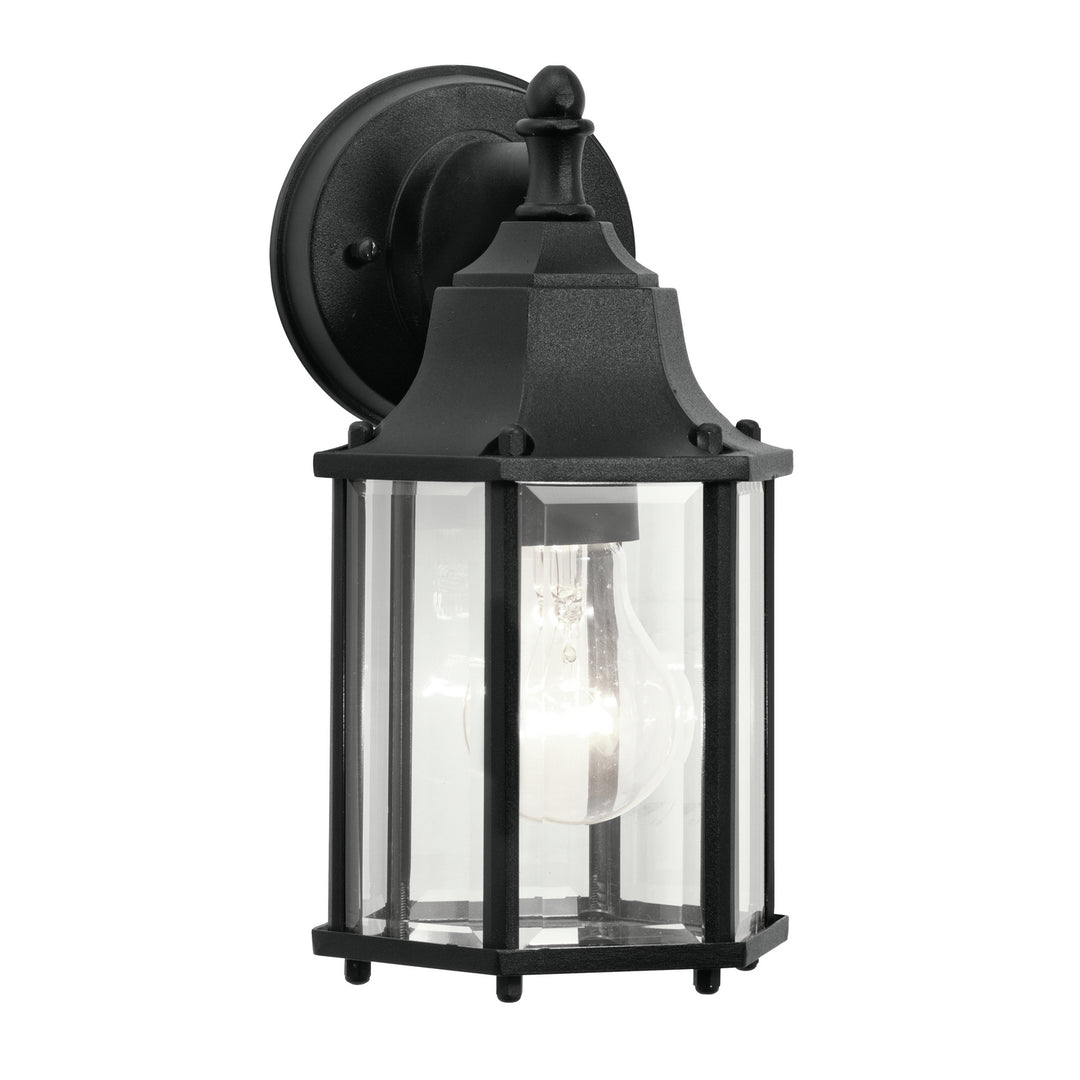 Kichler Canada - 9774BK - One Light Outdoor Wall Mount - Chesapeake - Black