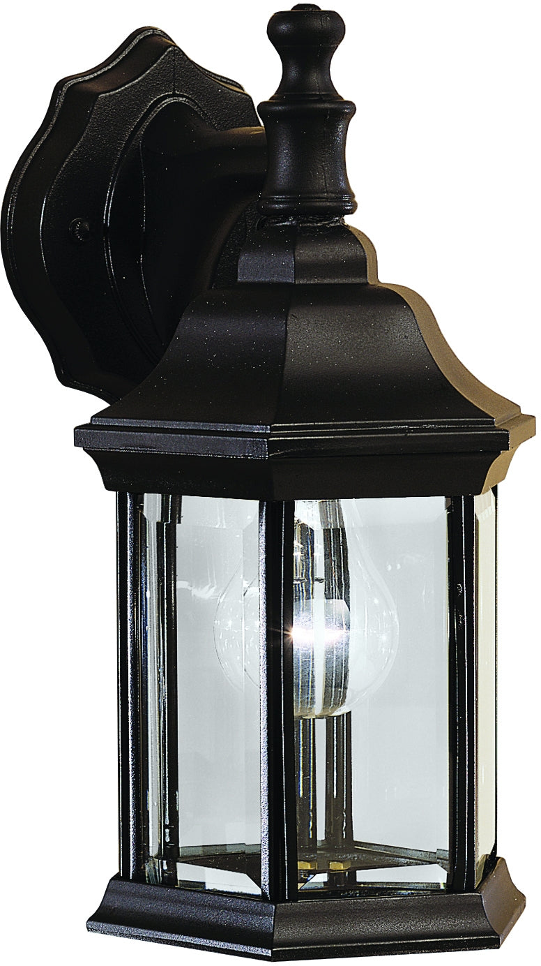 Kichler Canada - 9776BK - One Light Outdoor Wall Mount - Chesapeake - Black