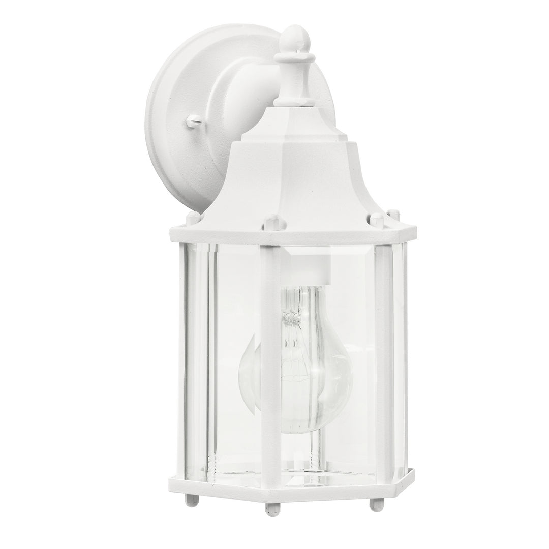 Kichler Canada - 9774WH - One Light Outdoor Wall Mount - Chesapeake - White
