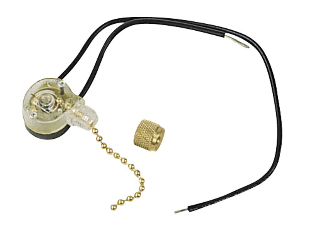 ON/OFF Light Switch On/Off Light Kit Switch in Bright Brass - available from The Lighting Shoppe, trusted by Canadian homeowners