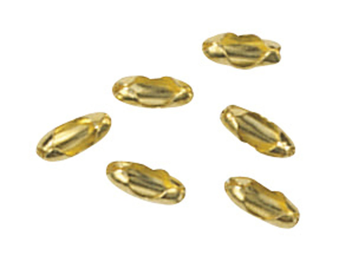 Pull Chain Connectors Bead Chain Connector in Bright Brass - available from The Lighting Shoppe, trusted by Canadian homeowners