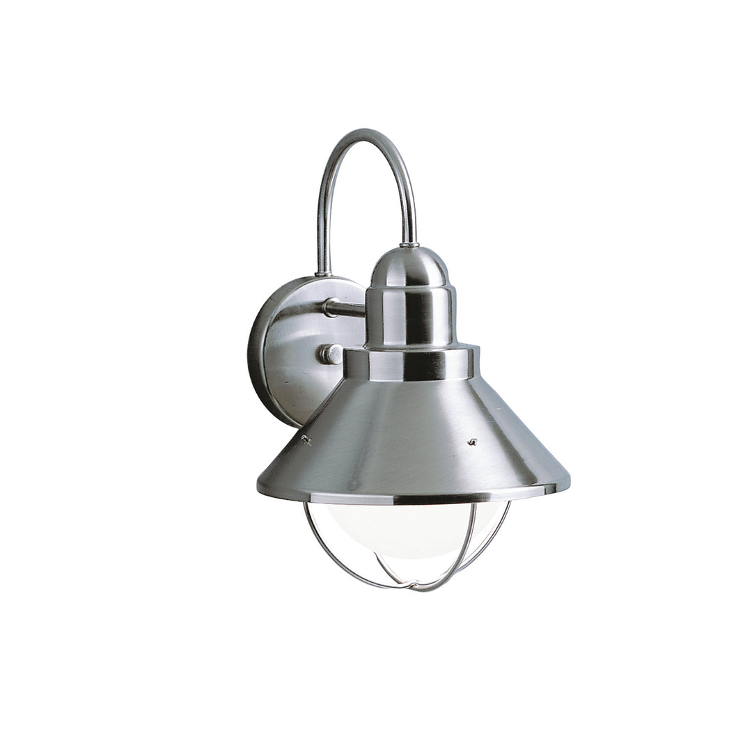 Kichler Canada - 9022NI - One Light Outdoor Wall Mount - Seaside - Brushed Nickel