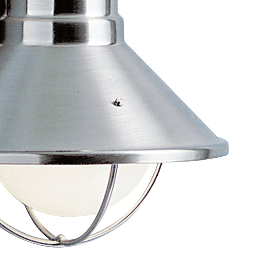 Kichler Canada - 9021NI - One Light Outdoor Wall Mount - Seaside - Brushed Nickel