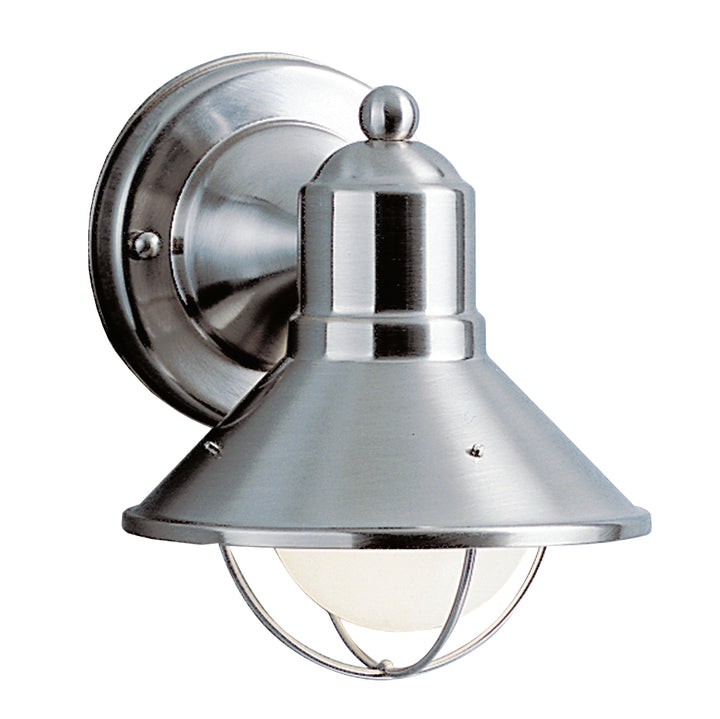 Kichler Canada - 9021NI - One Light Outdoor Wall Mount - Seaside - Brushed Nickel
