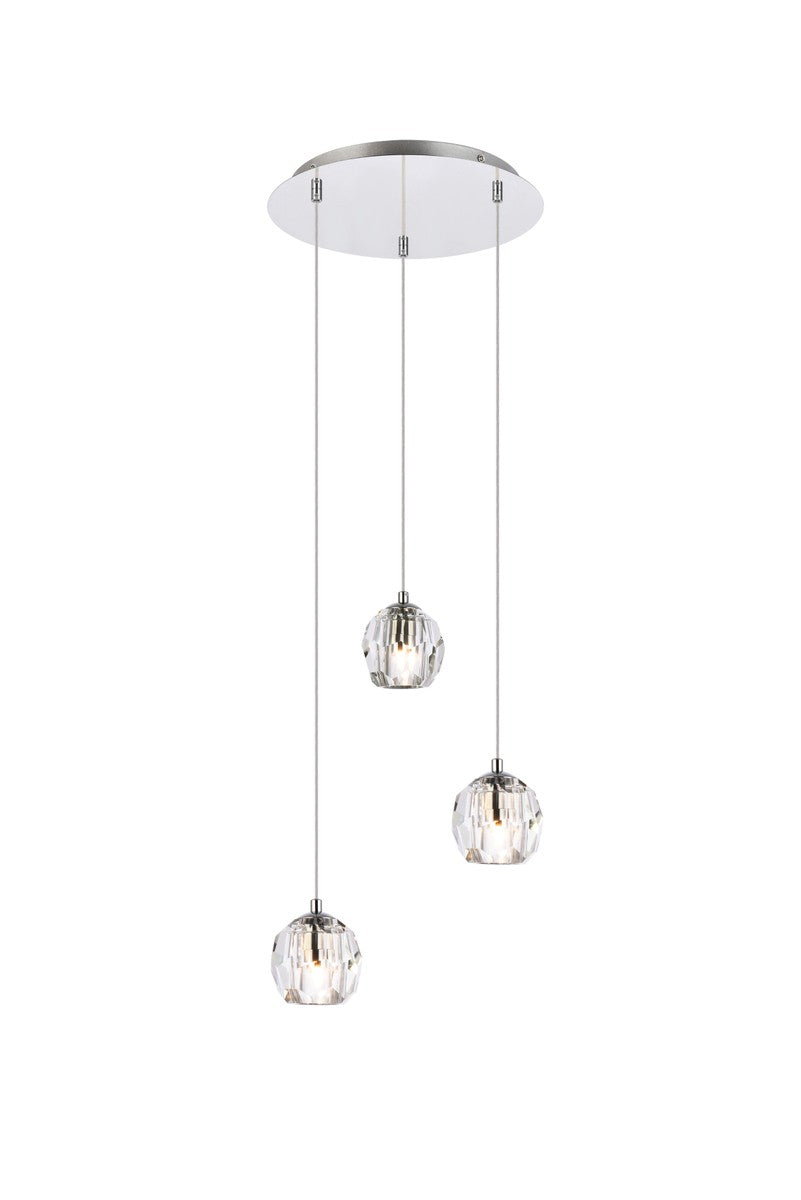 Eren LED Pendant in Chrome - available from The Lighting Shoppe, trusted by Canadian homeowners
