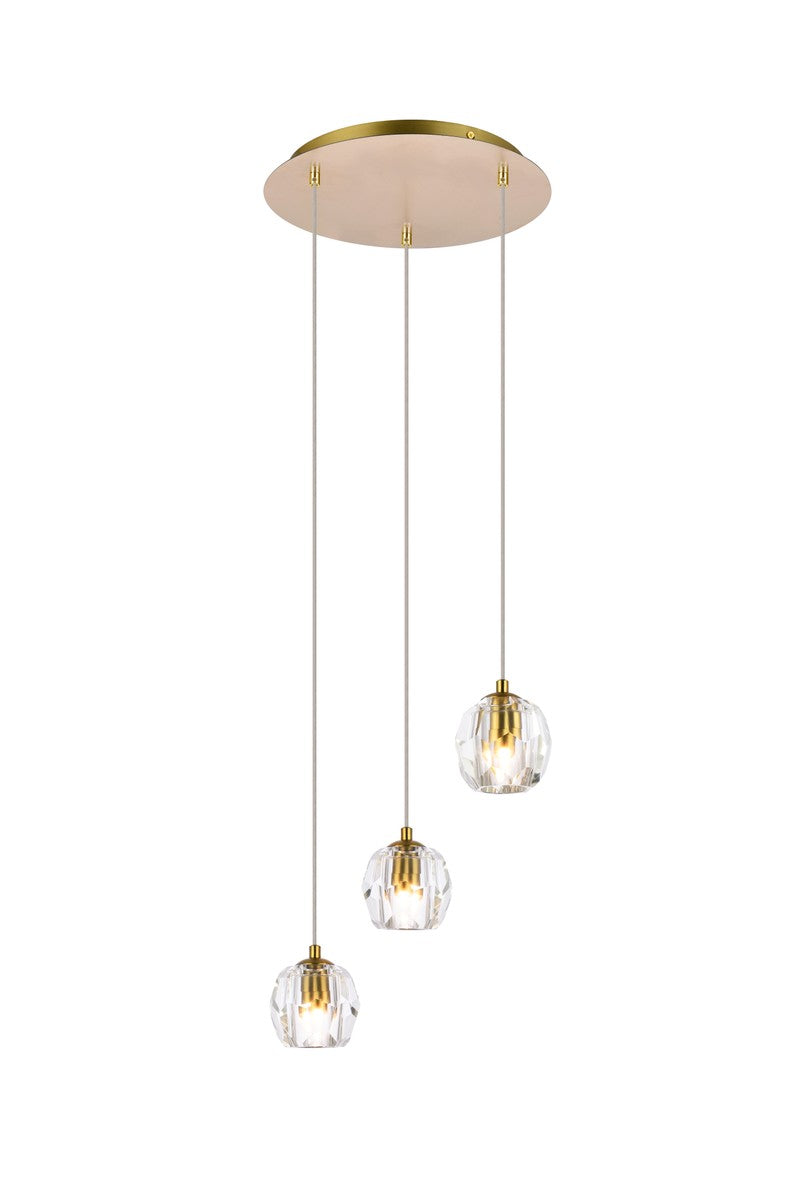 Eren LED Pendant in Gold - available from The Lighting Shoppe, trusted by Canadian homeowners