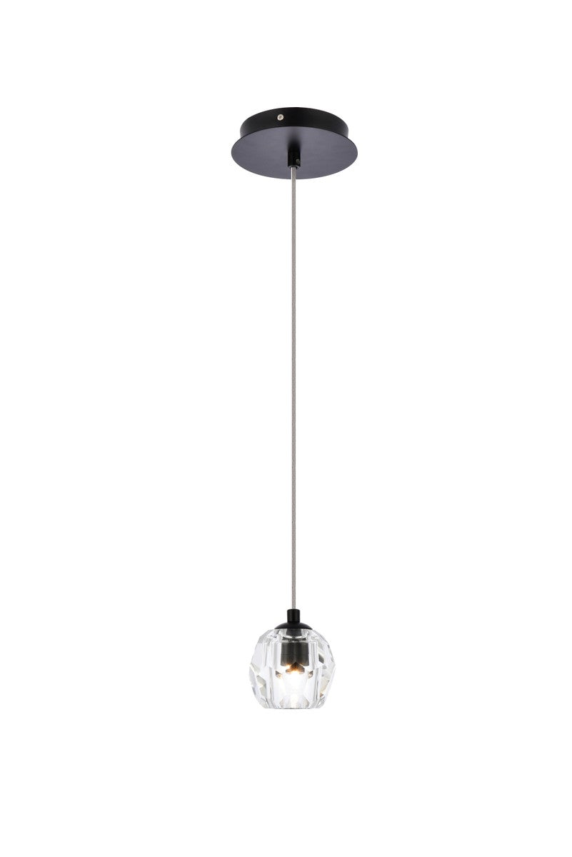Eren LED Pendant in Black - available from The Lighting Shoppe, trusted by Canadian homeowners