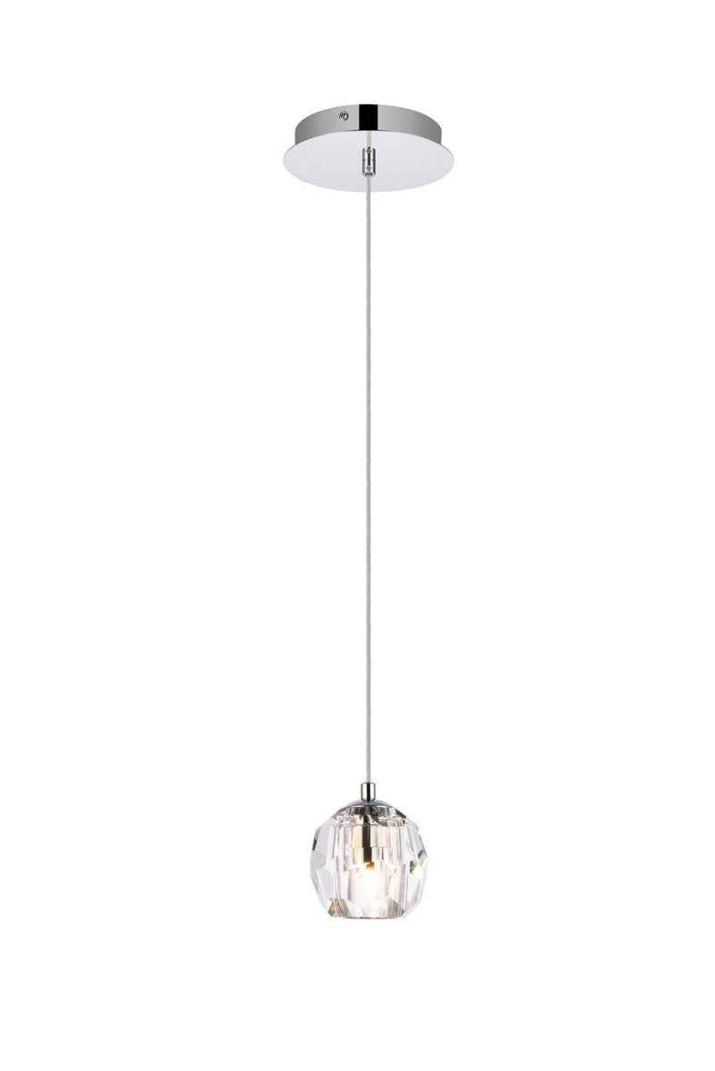 Eren LED Pendant in Chrome - available from The Lighting Shoppe, trusted by Canadian homeowners