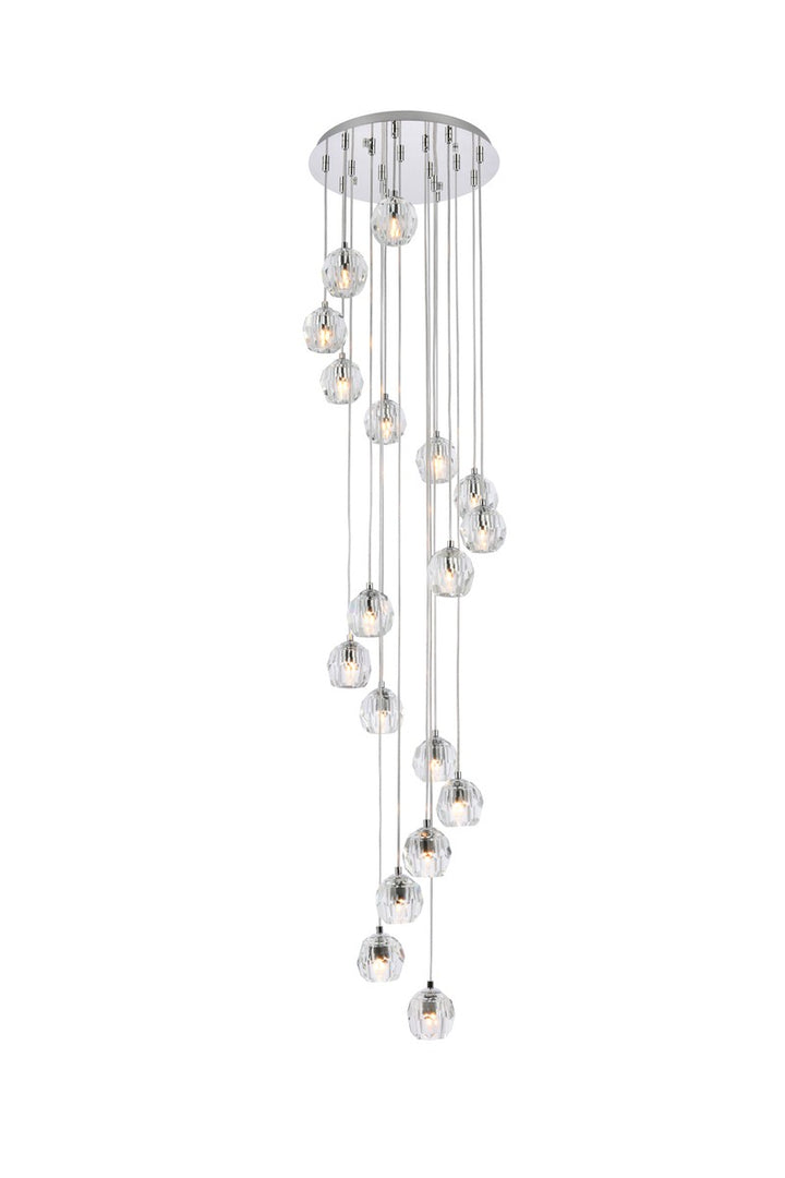 Eren LED Pendant in Chrome - available from The Lighting Shoppe, trusted by Canadian homeowners
