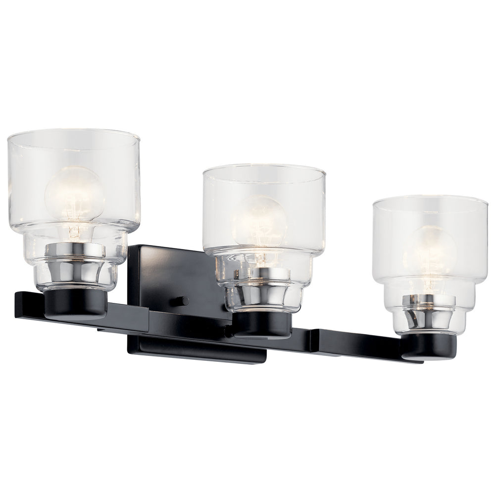Kichler Canada - 55012BK - Three Light Bath - Vionnet - Black