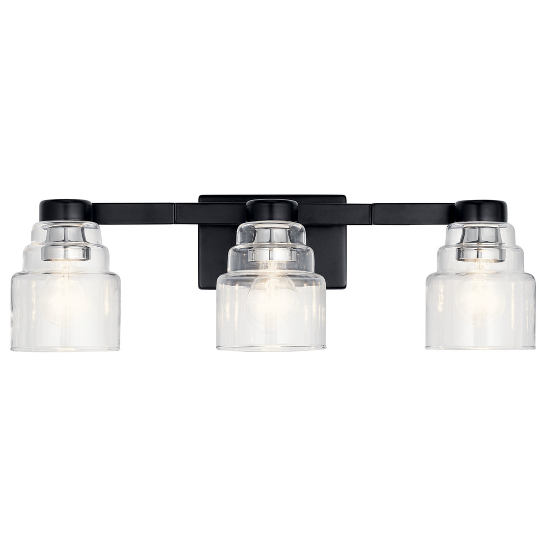 Kichler Canada - 55012BK - Three Light Bath - Vionnet - Black