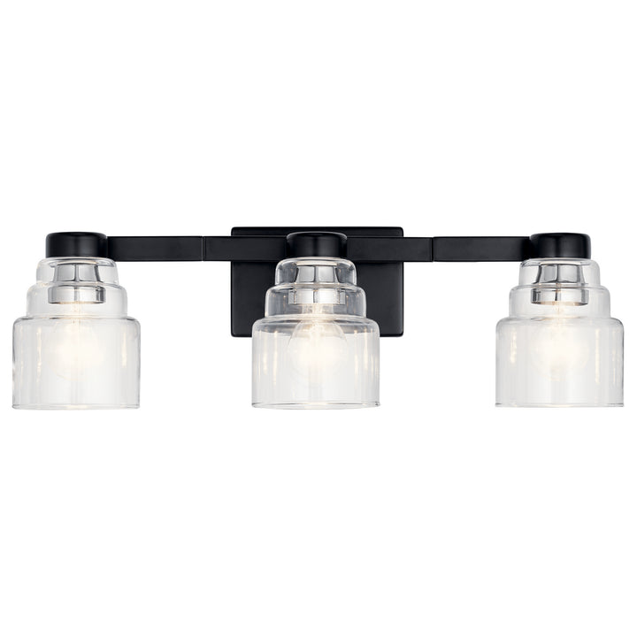 Kichler Canada - 55012BK - Three Light Bath - Vionnet - Black