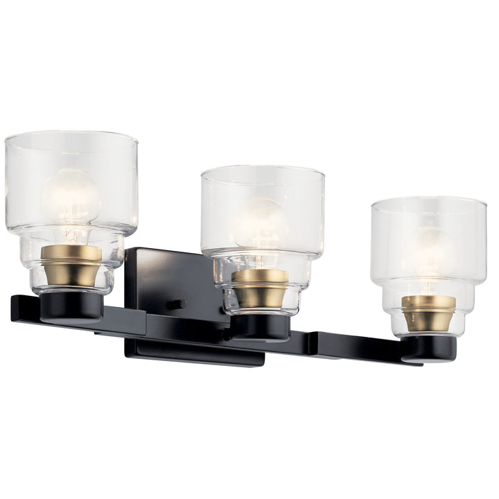 Kichler Canada - 55012BK - Three Light Bath - Vionnet - Black