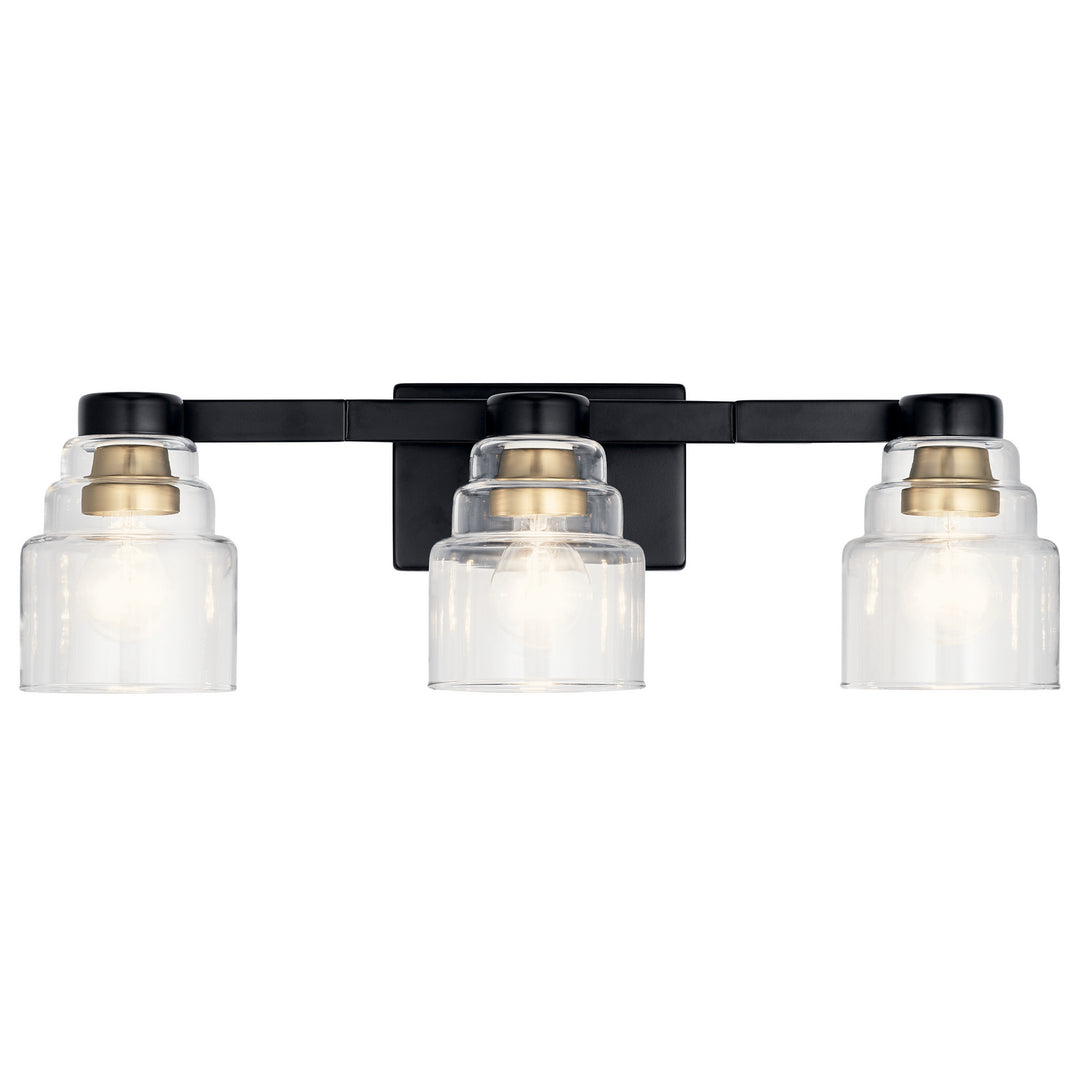 Kichler Canada - 55012BK - Three Light Bath - Vionnet - Black