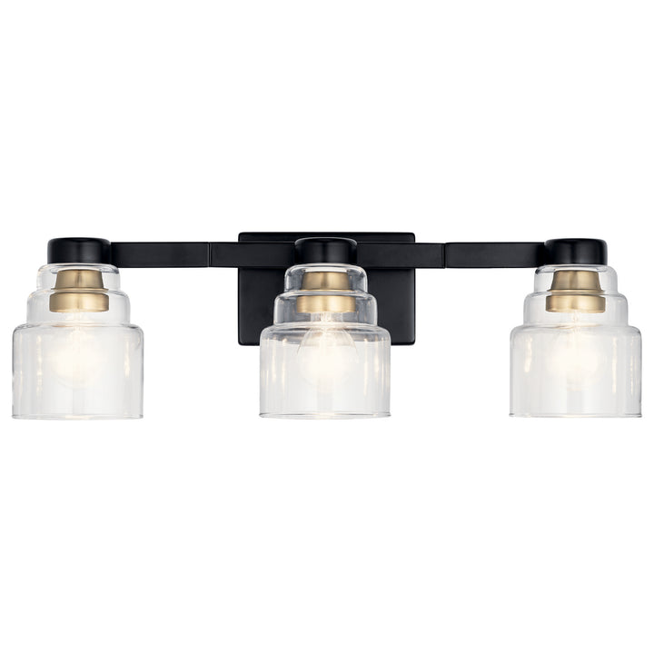 Kichler Canada - 55012BK - Three Light Bath - Vionnet - Black