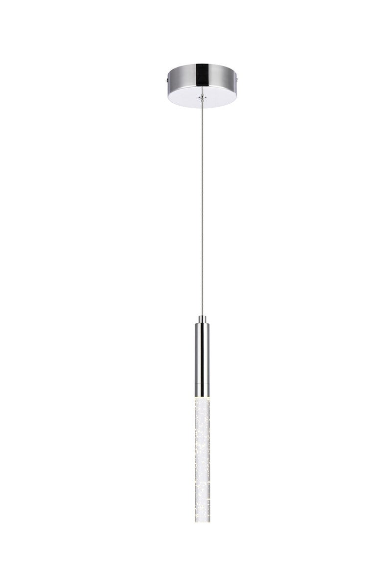 Ruelle LED Pendant in Chrome - available from The Lighting Shoppe, trusted by Canadian homeowners