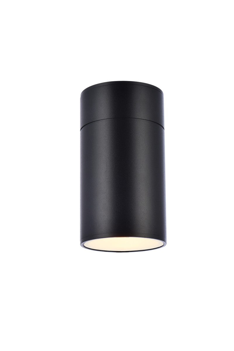 Raine LED Outdoor Wall Lamp in black - available from The Lighting Shoppe, trusted by Canadian homeowners