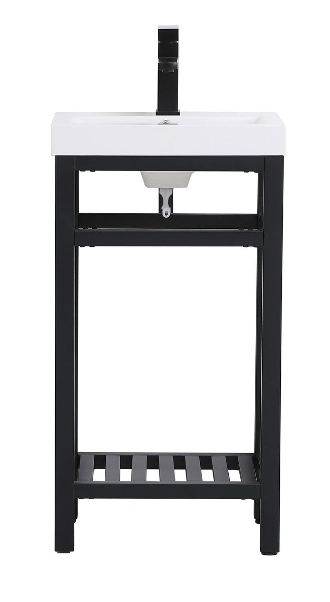 Elegant Lighting - VF14018BK - Single Bathroom Vanity - Raya - black