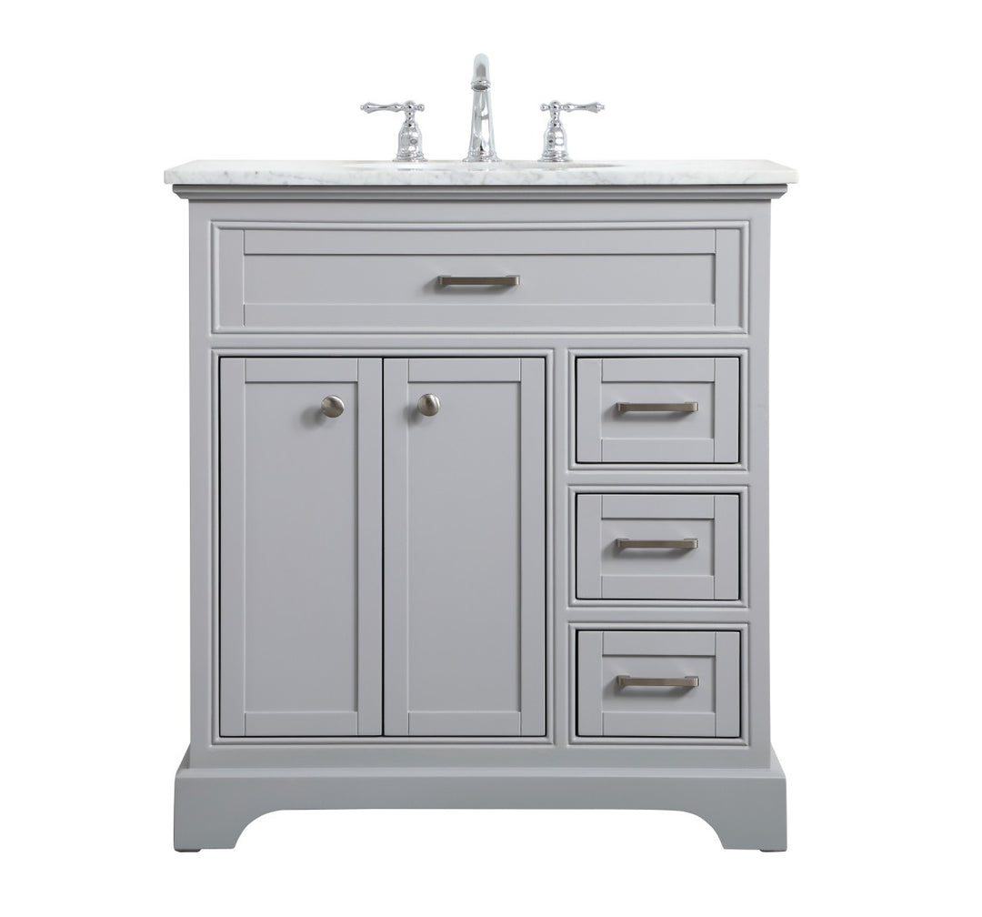 Elegant Lighting - VF15032GR - Single Bathroom Vanity - Americana - grey